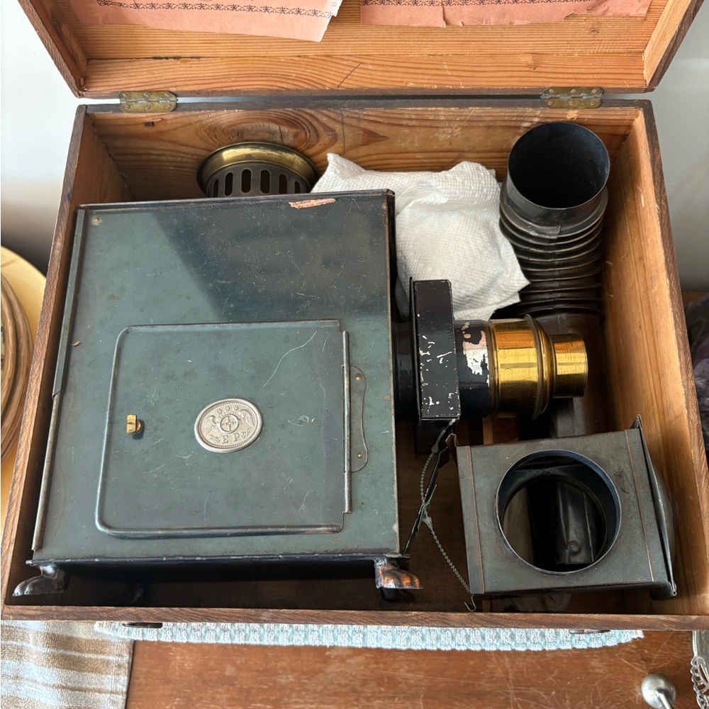 Vintage Magic Lantern Projector 📽️